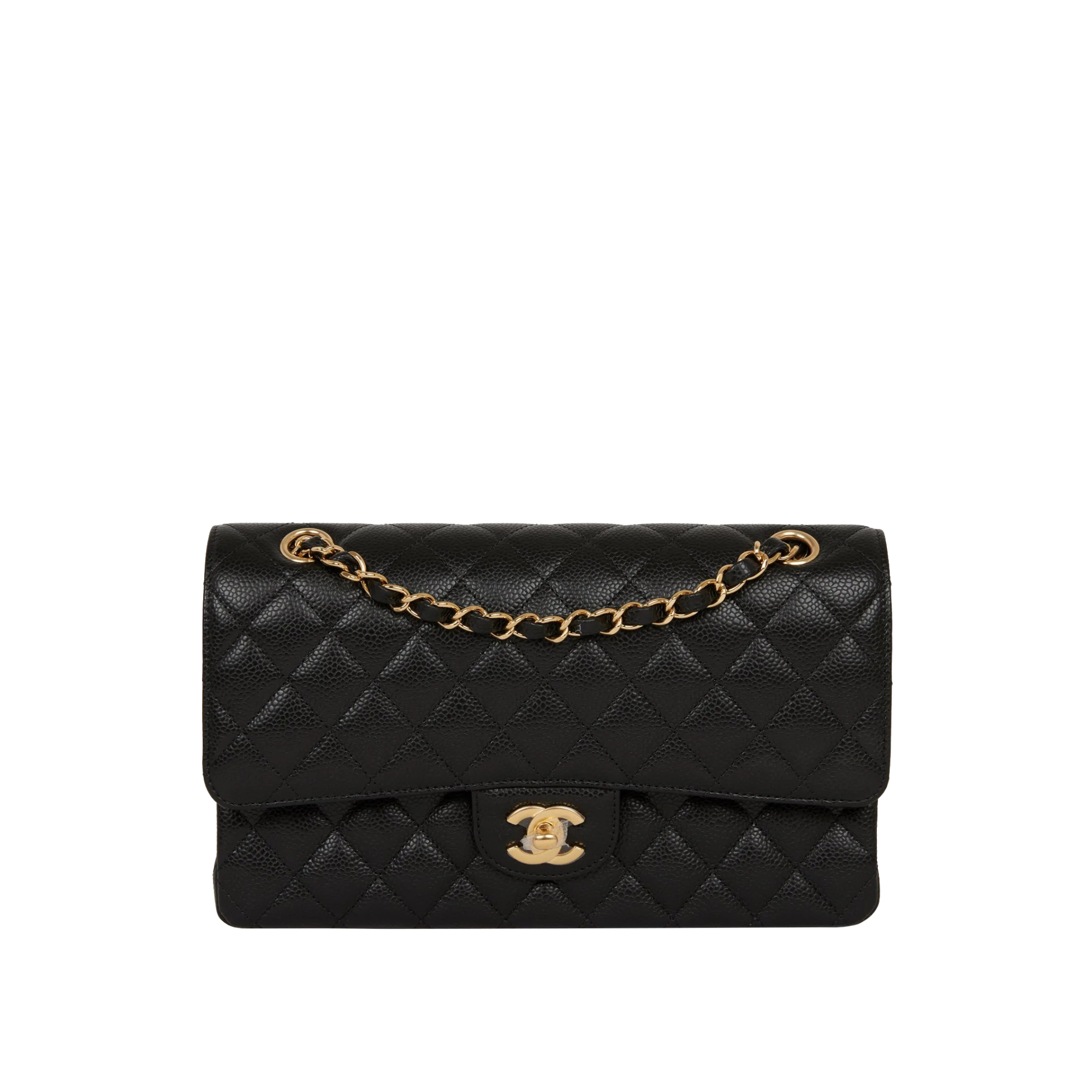 Medium Classic Double Flap Bag Caviar Skin - chanel-2-black-1.png