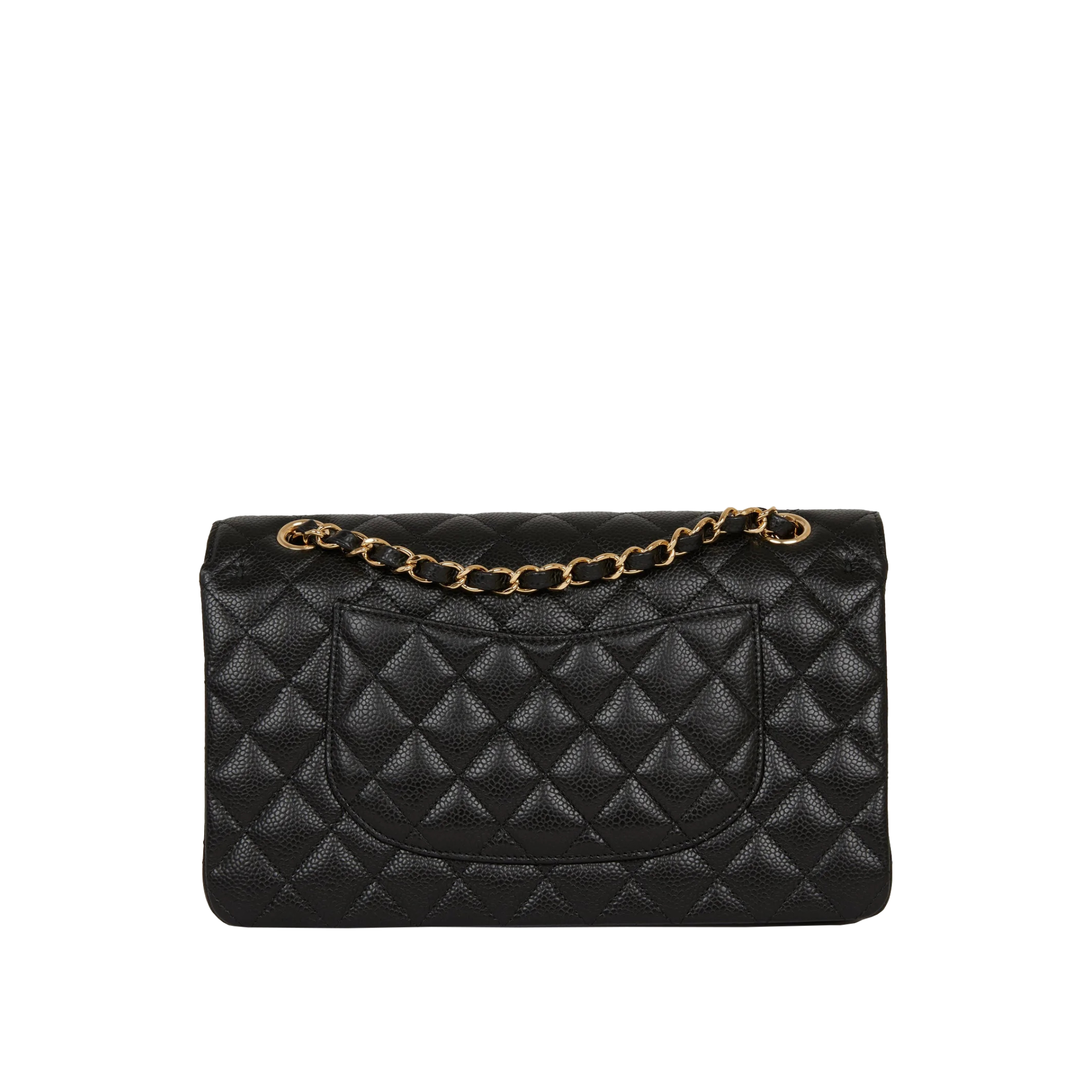 Medium Classic Double Flap Bag Caviar Skin - chanel-2-black-3.png