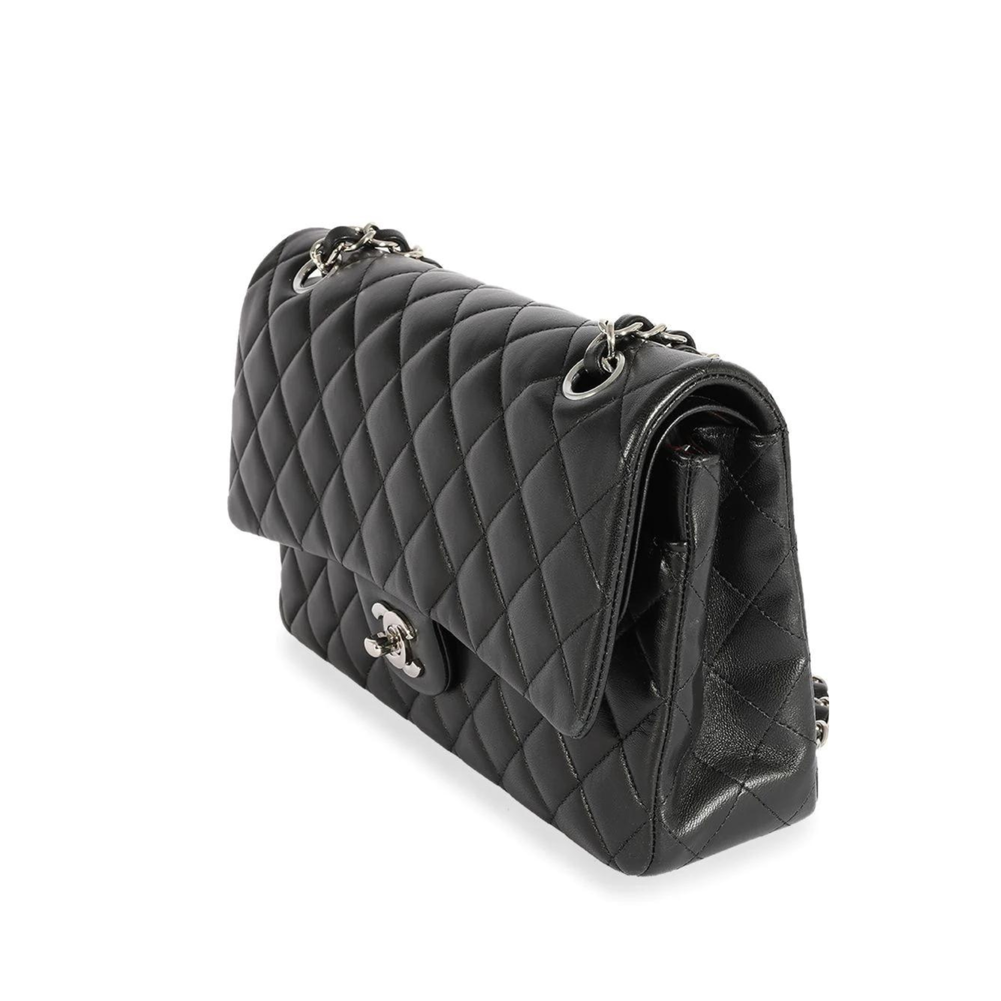 Medium Classic Double Flap Bag Lamb skin - chanel-11-4.png