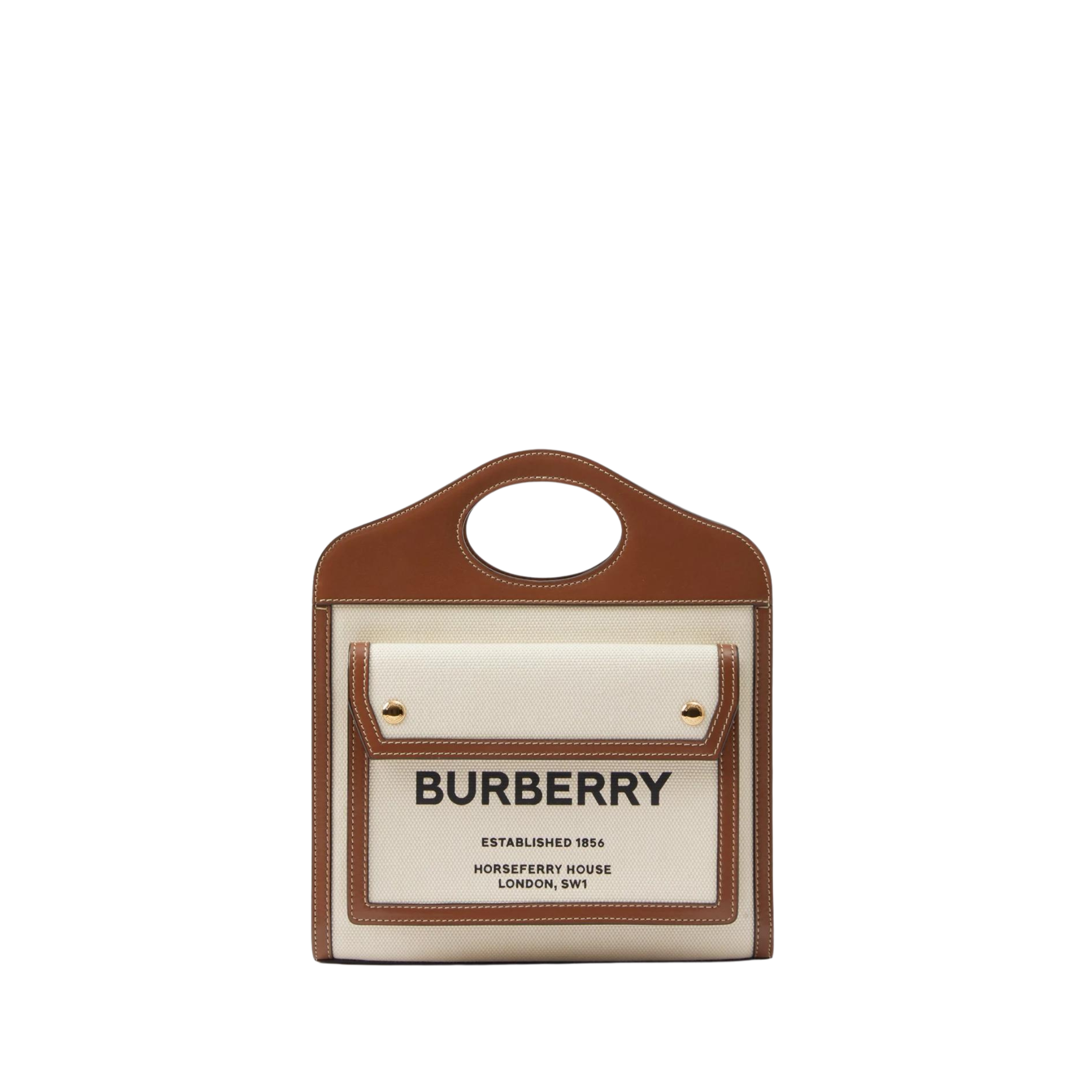 Two-tone Canvas Leather Pocket Bag - 1-8.png