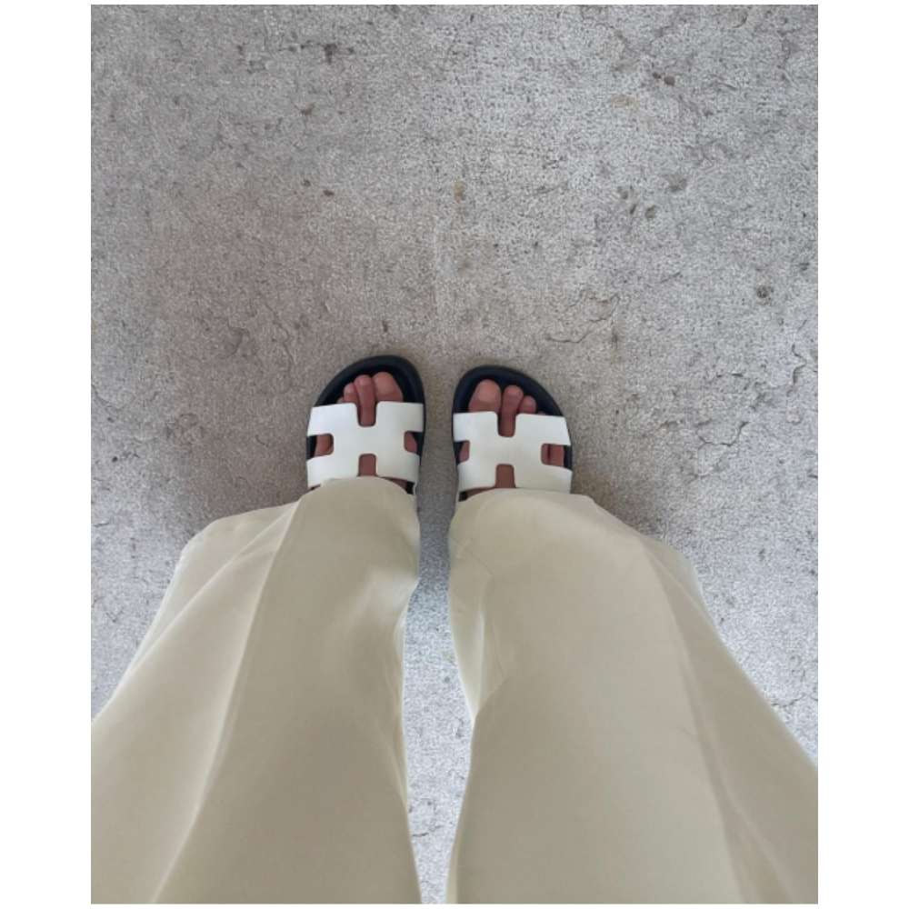 Hermes Chypre Sandal White - 4-1.jpeg