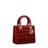 MEDIUM LADY DIOR BAG CHERRY - 3-4.jpeg