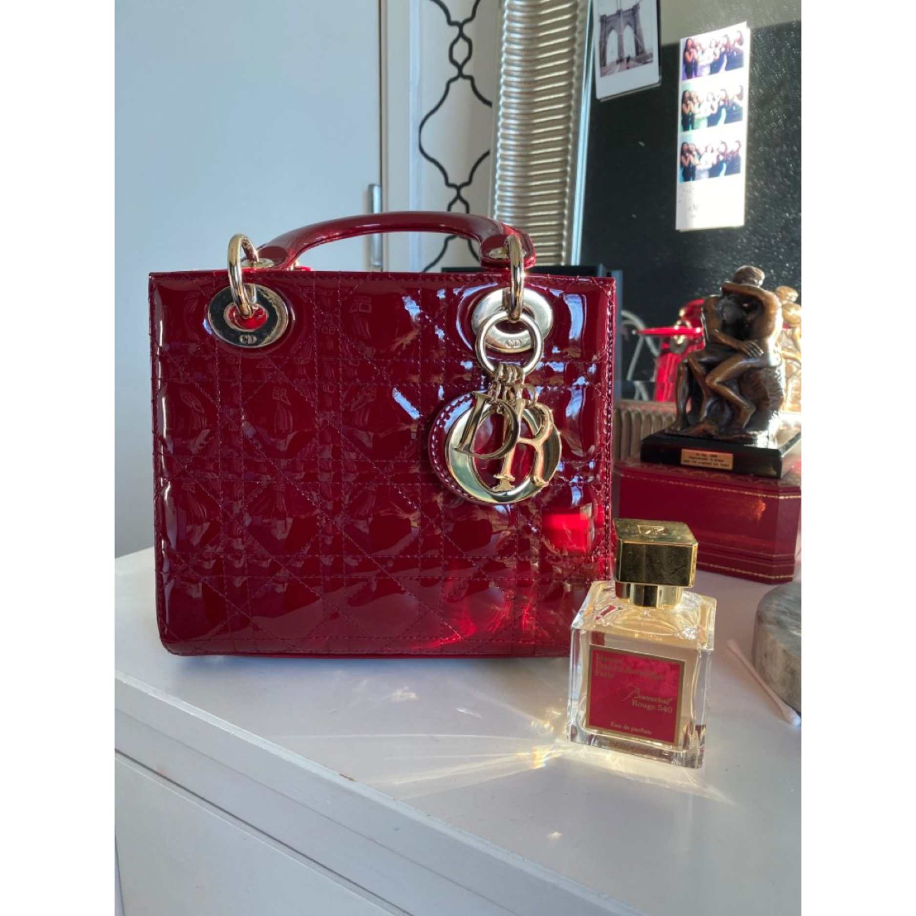 MEDIUM LADY DIOR BAG CHERRY - 4-5.jpeg