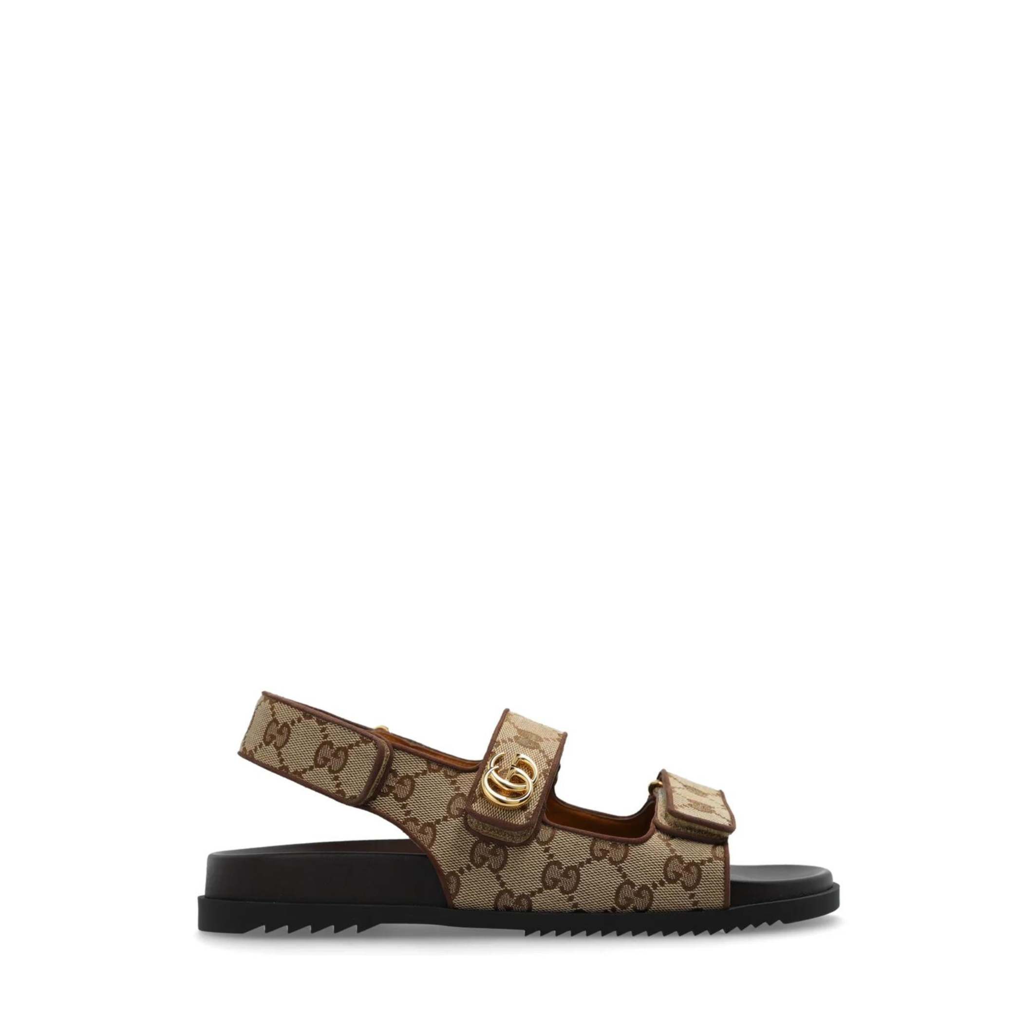 Gucci Double G Monogrammed Sandals - 1-1.jpeg