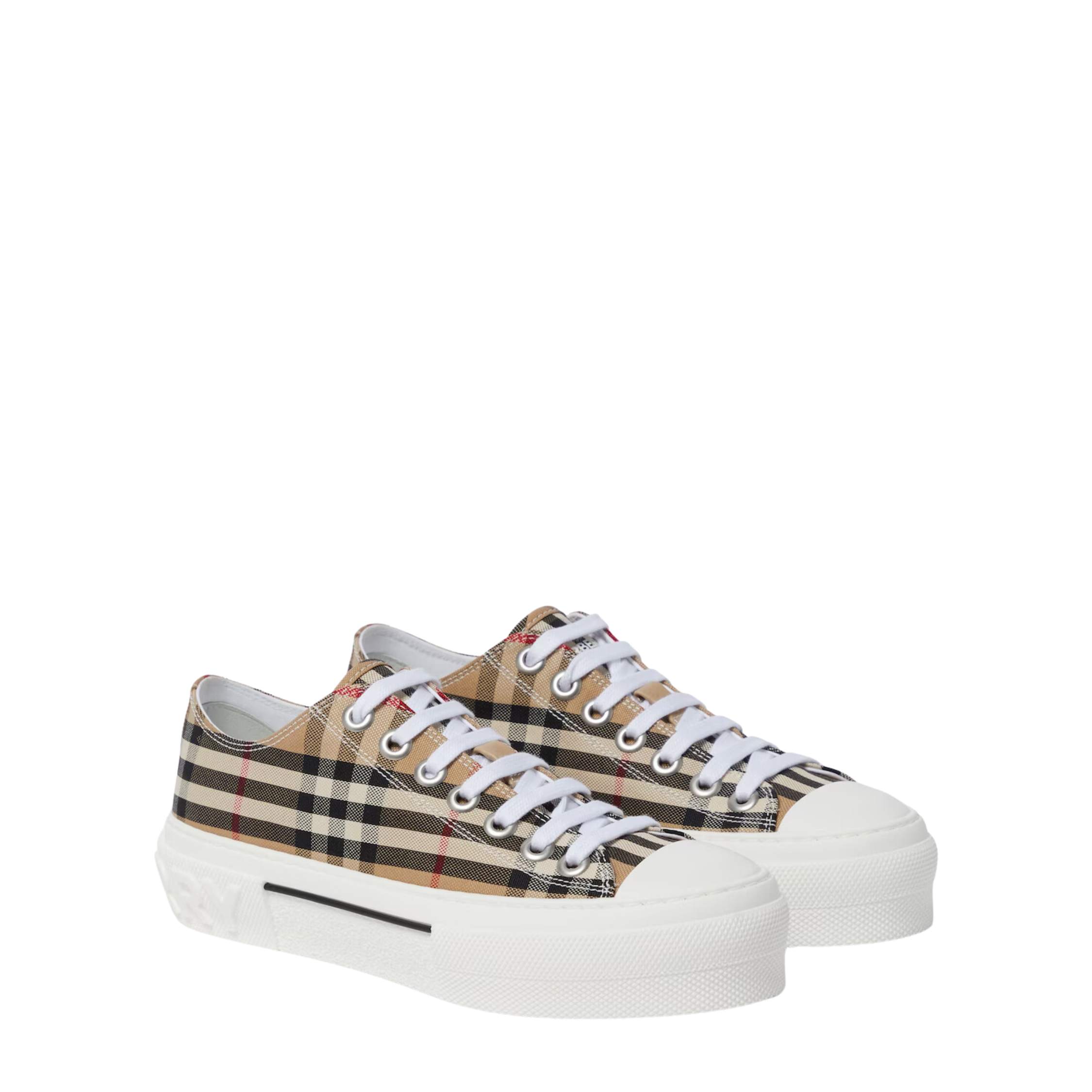 Burberry Check canvas sneakers - 1.jpeg