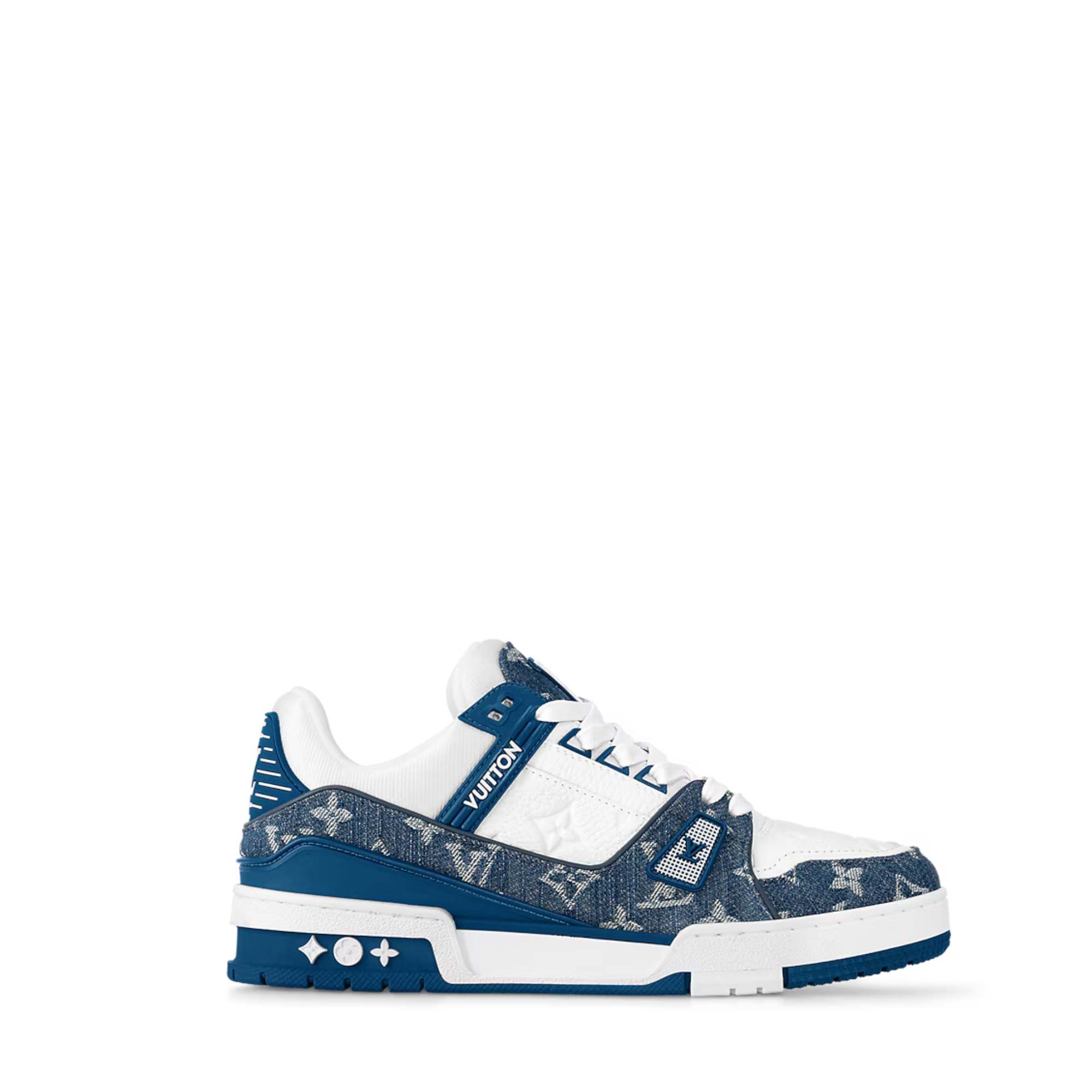 1 LV Trainer Sneaker Denim Jeans - 1.jpg