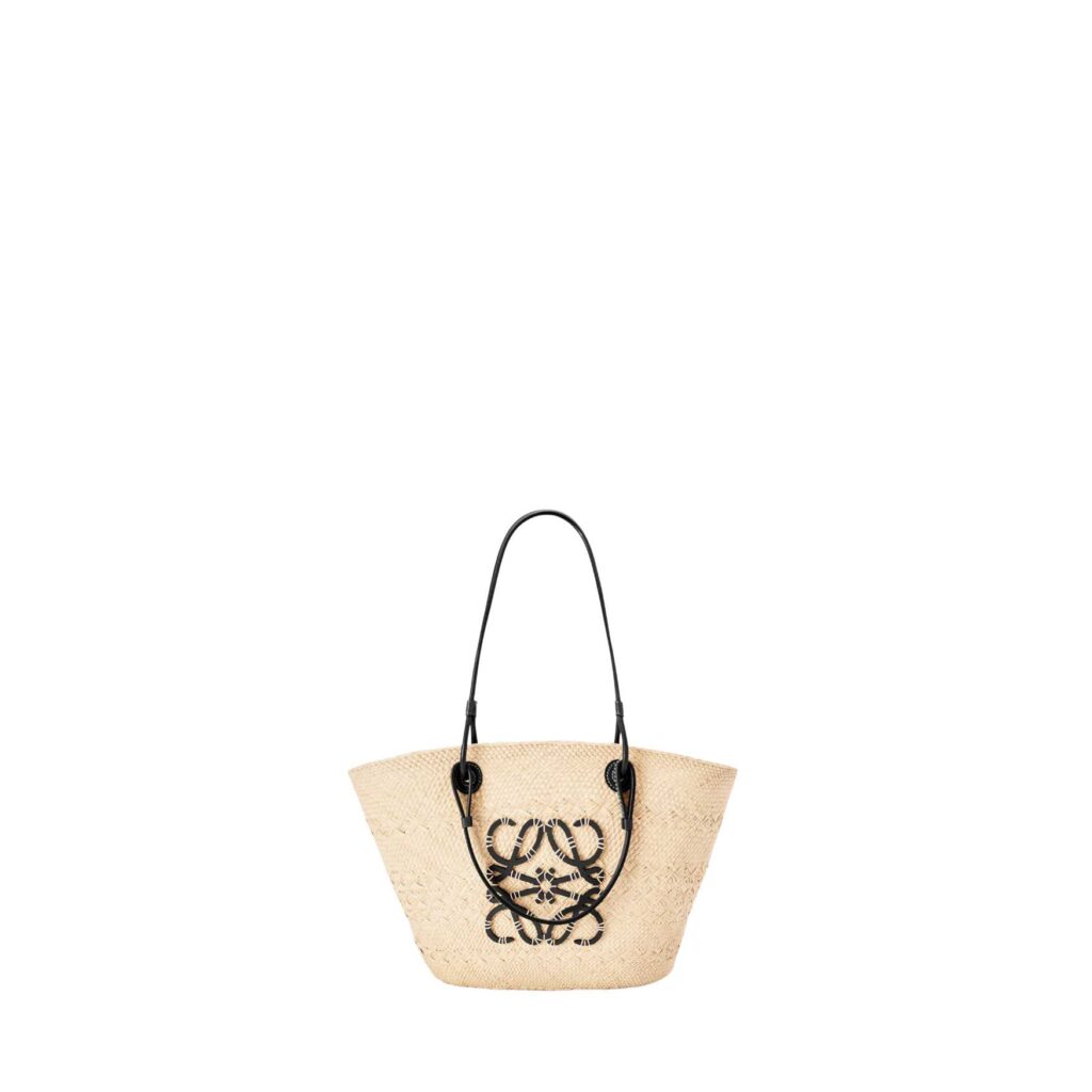 Small LOEWE Font tote in jacquard canvas - 13-4.jpg