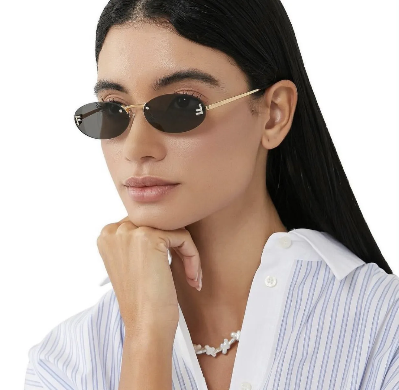 IMG_9106 FENDI First Oval Sunglasses - IMG_9106.webp
