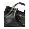 Shopping bag, Calfskin black - 4-3.jpg