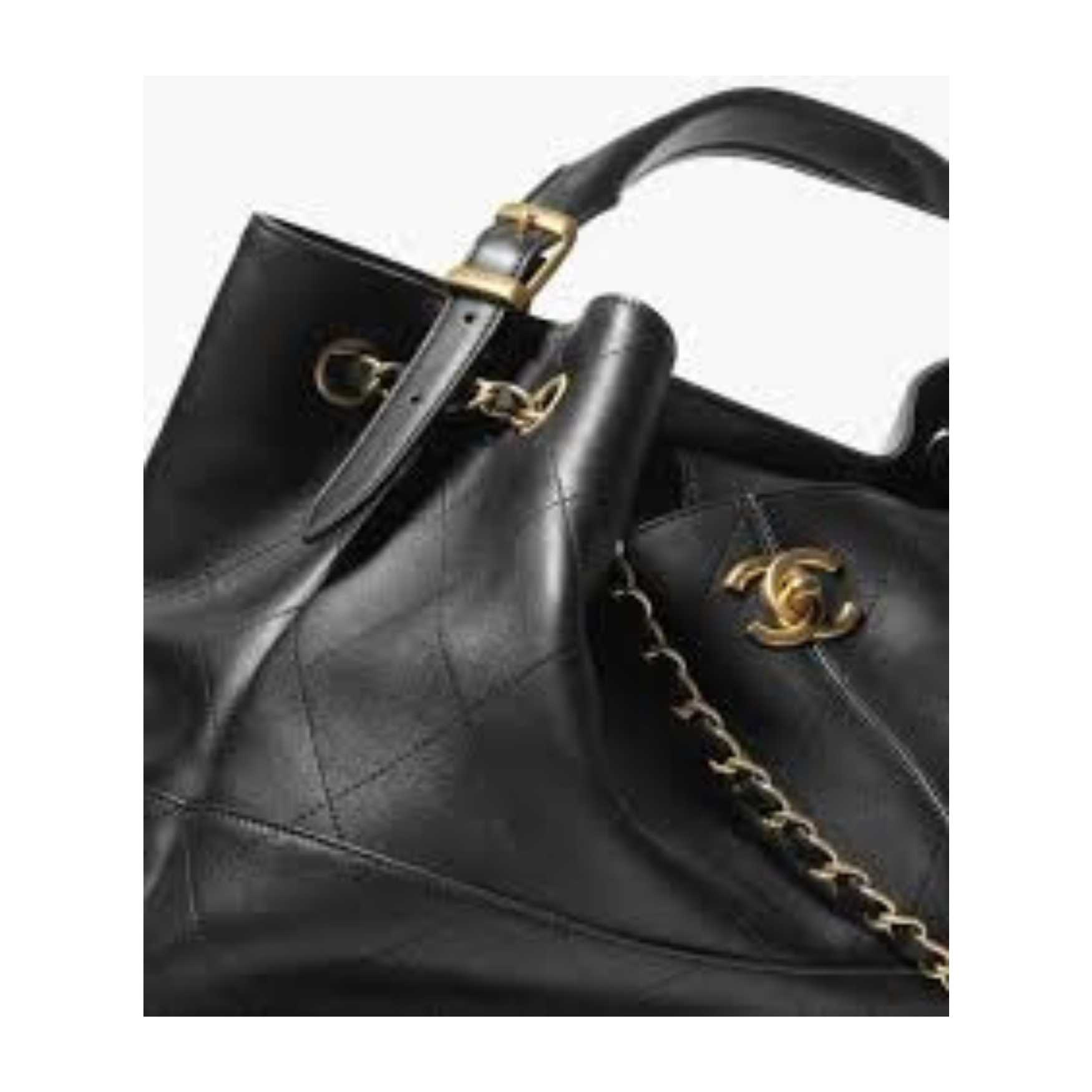 Shopping bag, Calfskin black - 4-3.jpg