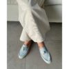 Loro Piana Loafers – Light Blue - 4-2.jpg