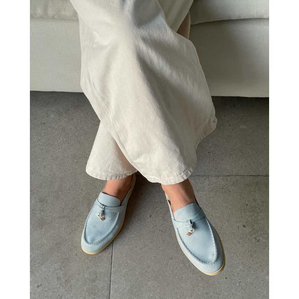 Loro Piana Loafers – Light Blue - 4-2.jpg